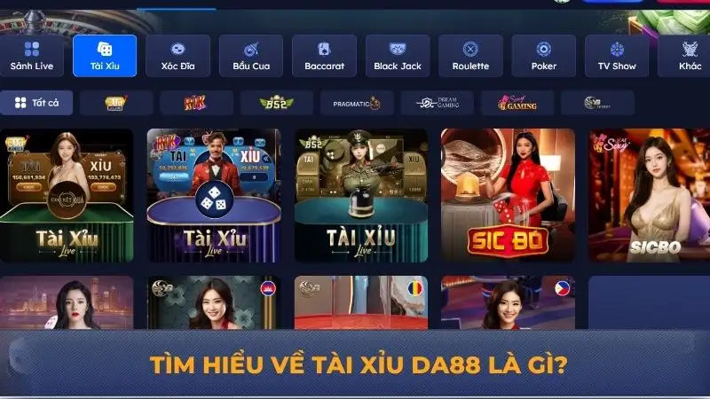 Tài xỉu DA88 – Luật chơi và kinh nghiệm giúp bạn thắng lớn