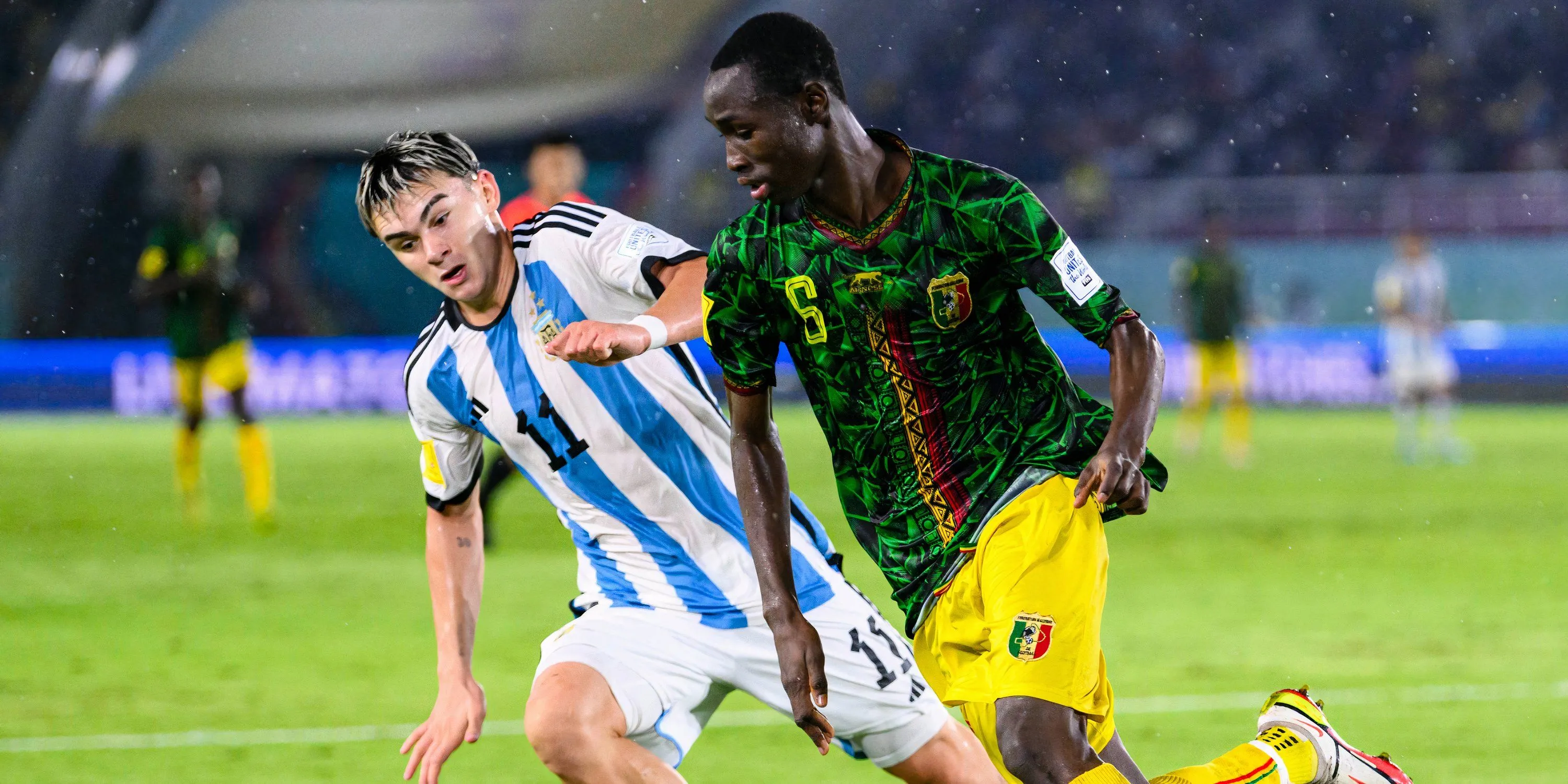 Sekou Kone thi đấu cho đội U17 Mali