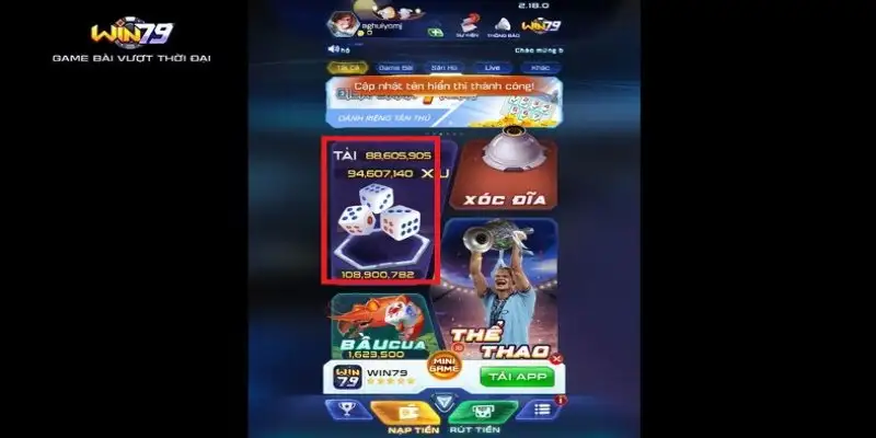 Tài xỉu Win79 – Game cá cược đổi thưởng hot nhất hiện nay 13 Tài xỉu Win79 – Game cá cược đổi thưởng hot nhất hiện nay