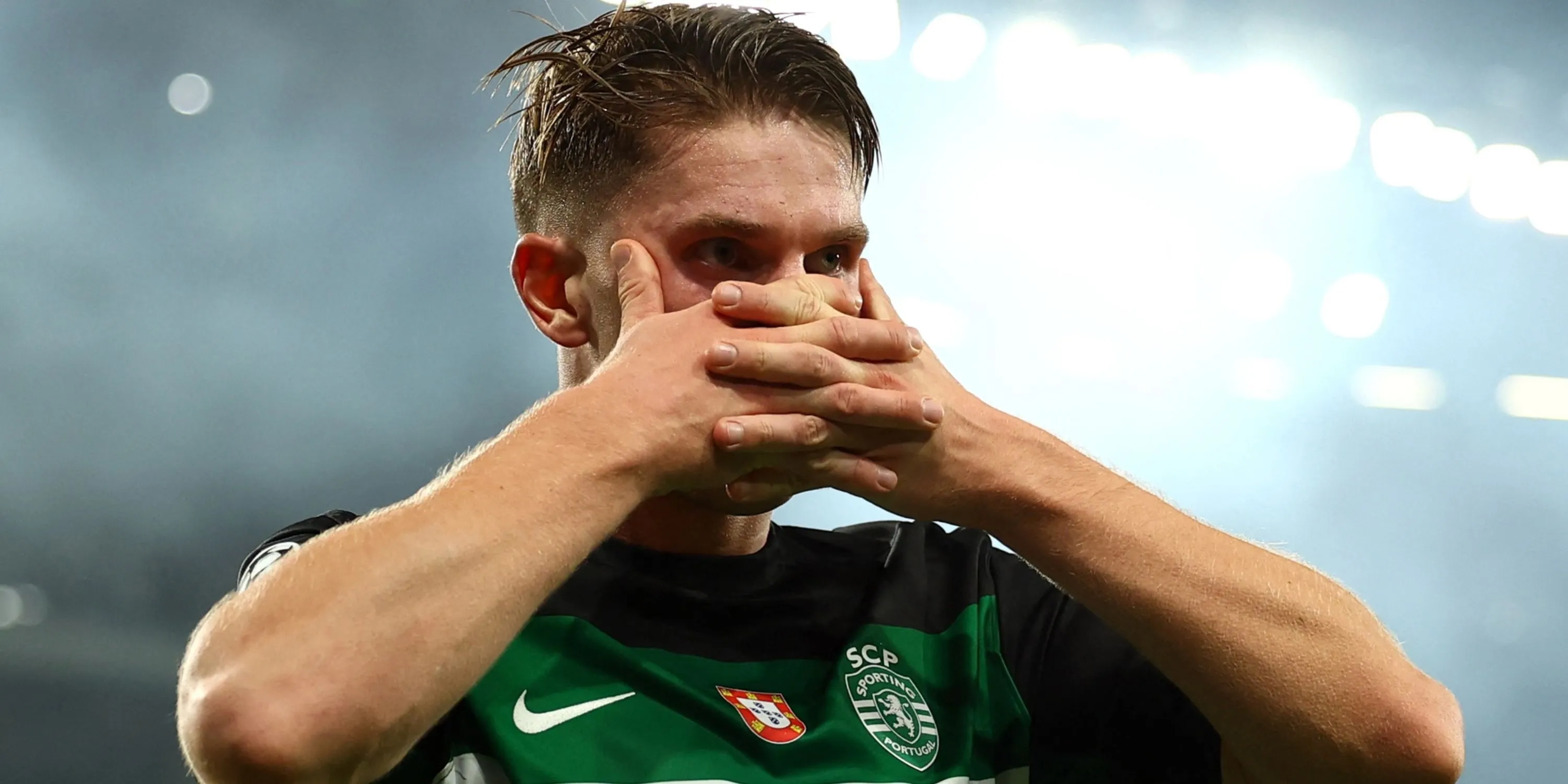 Tiền đạo Viktor Gyokeres ăn mừng bàn thắng - Mục tiêu chuyển nhượng của Arsenal