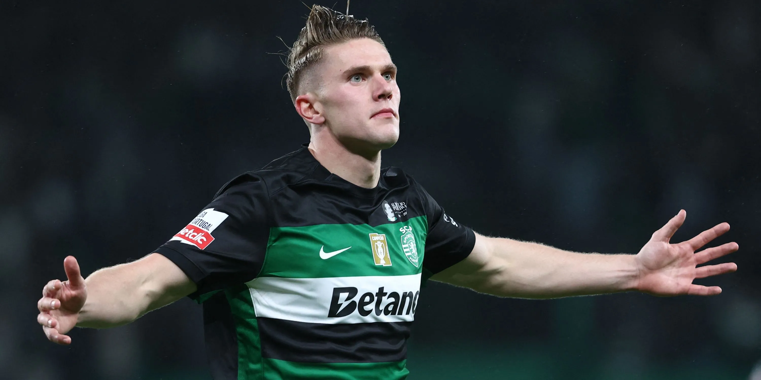 Viktor Gyokeres thể hiện phong độ ghi bàn ấn tượng trong màu áo Sporting Lisbon