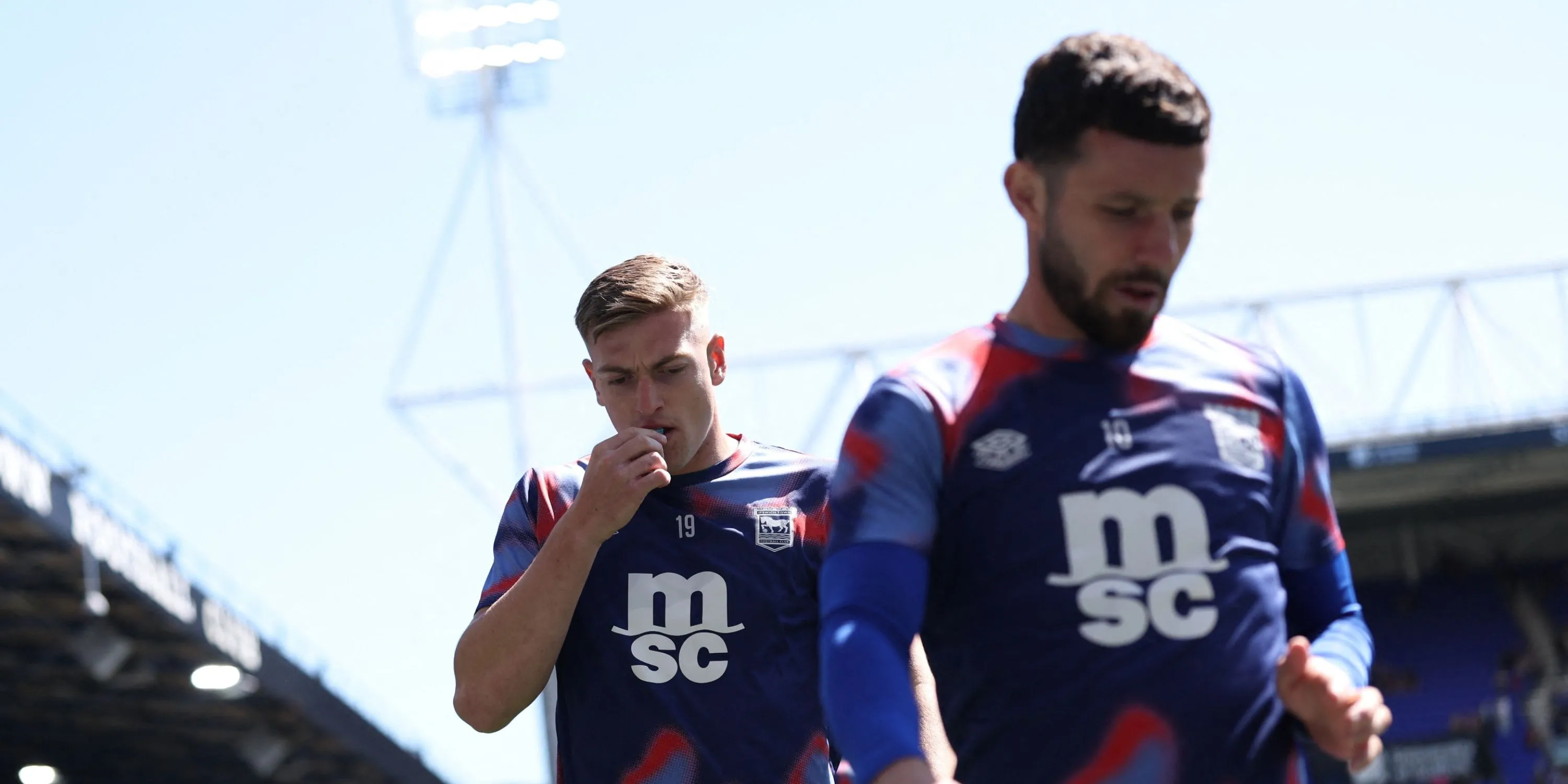 Cầu thủ Liam Delap trong màu áo Ipswich Town tại Ngoại hạng Anh mùa 2024/25