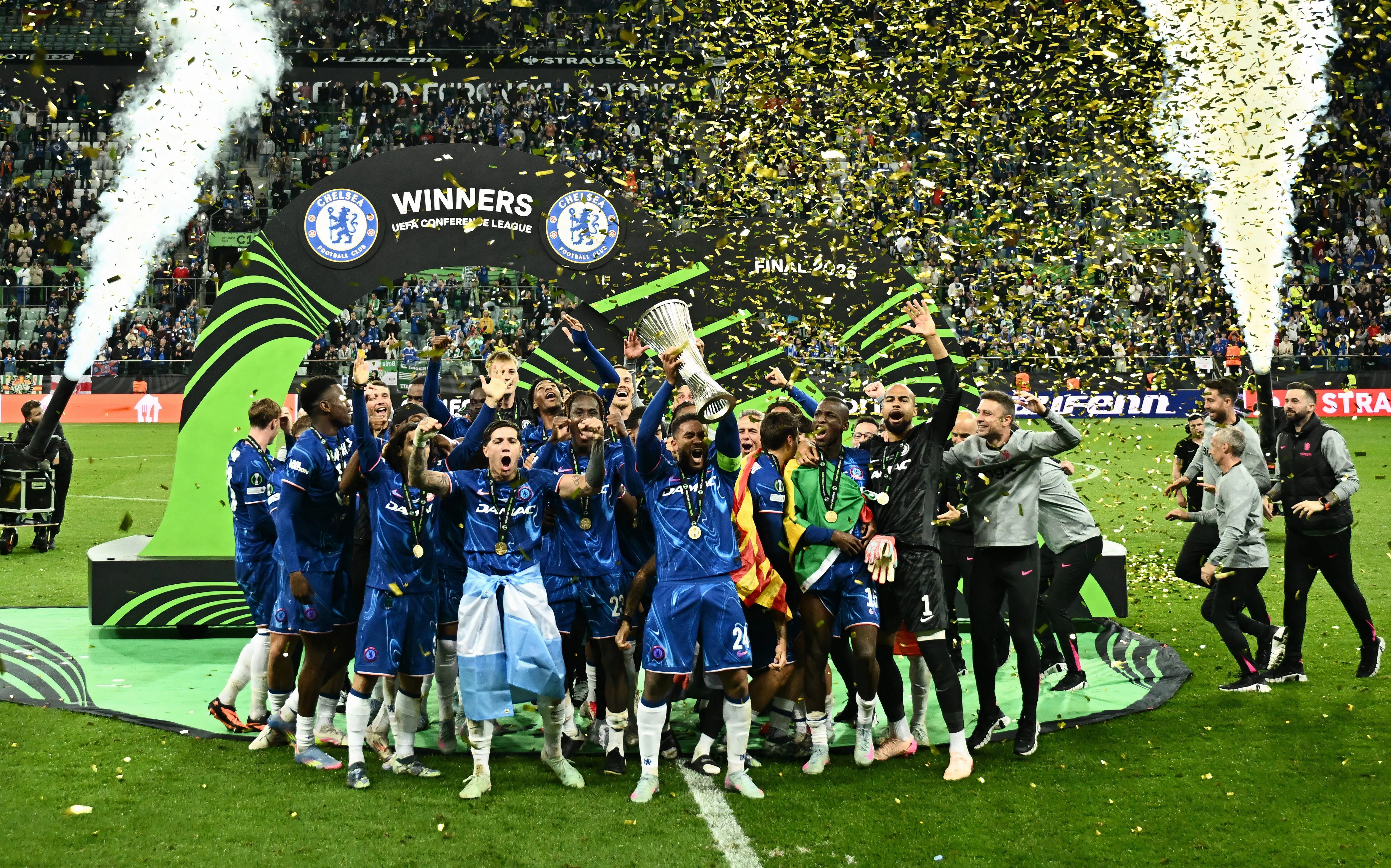 Chelsea vô địch Europa Conference League 2025