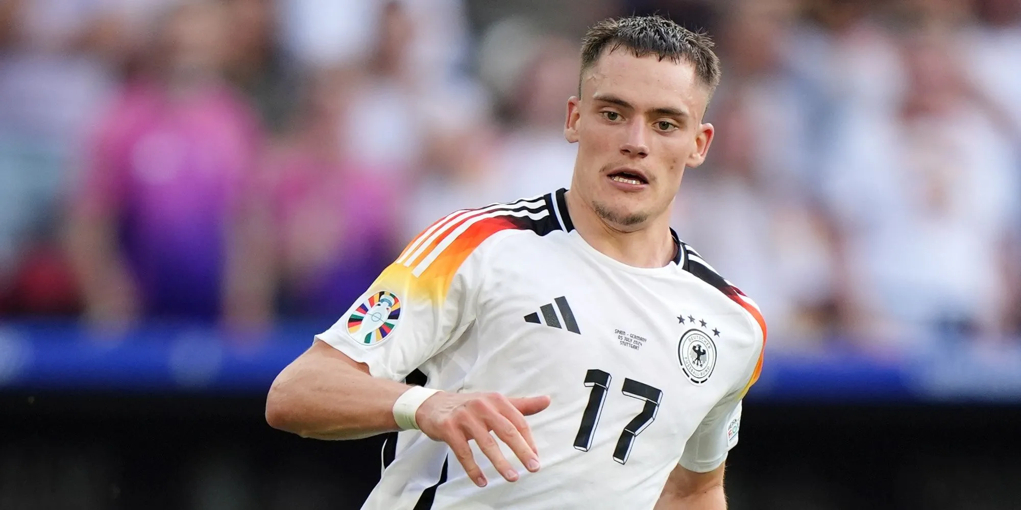 Florian Wirtz trong màu áo Liverpool