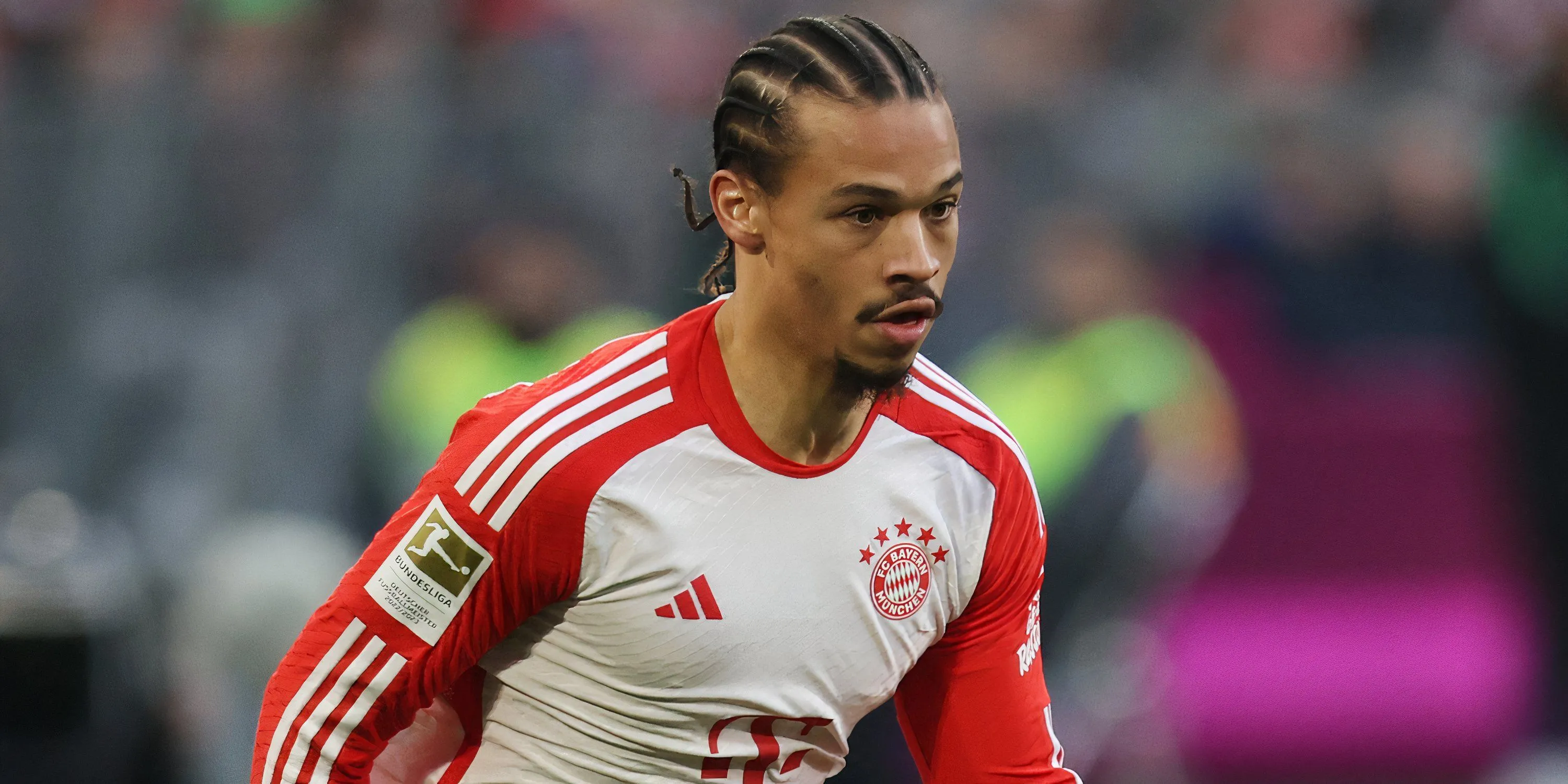 Leroy Sane thi đấu cho Bayern Munich