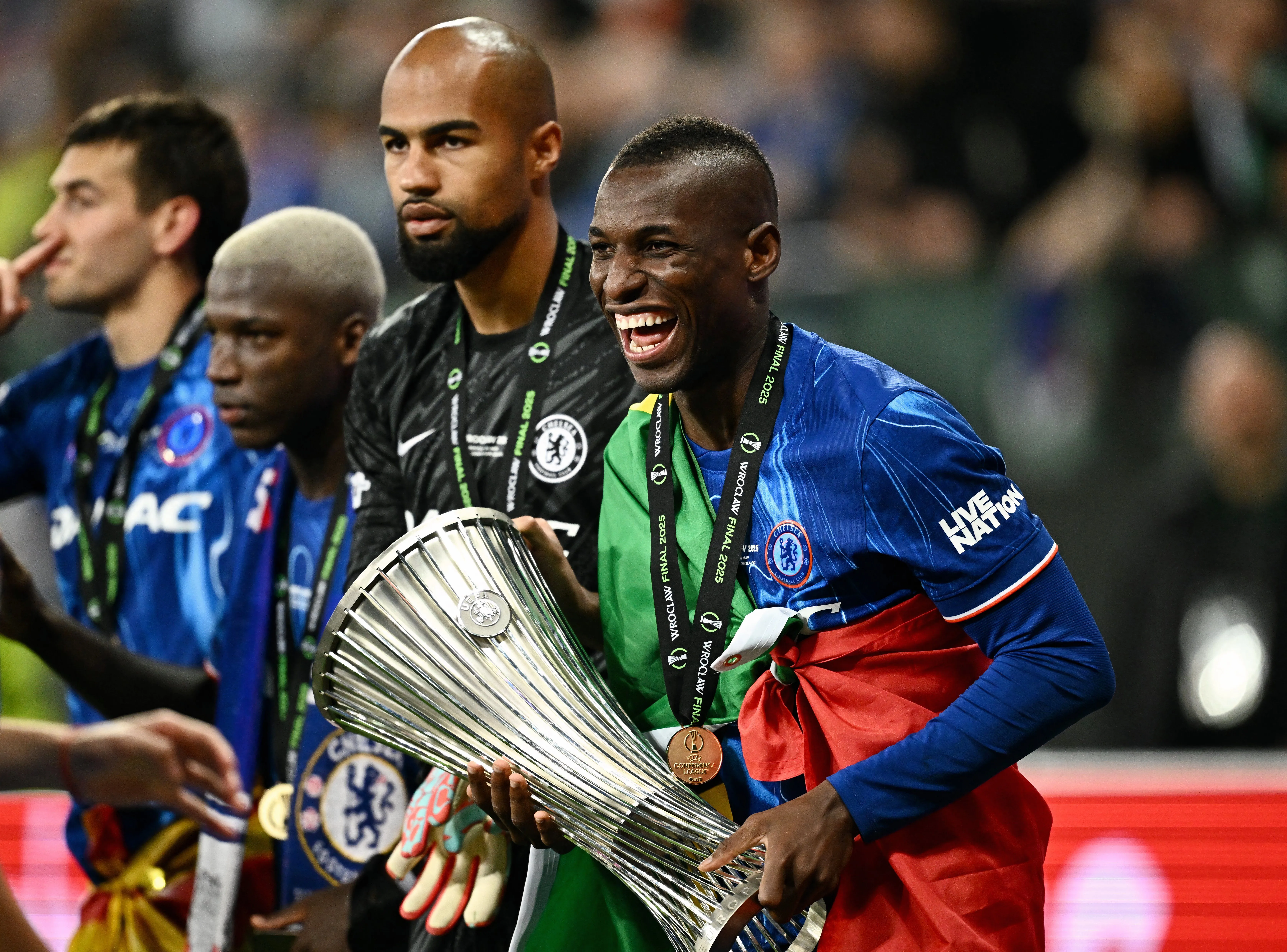 Nicolas Jackson trong màu áo Chelsea