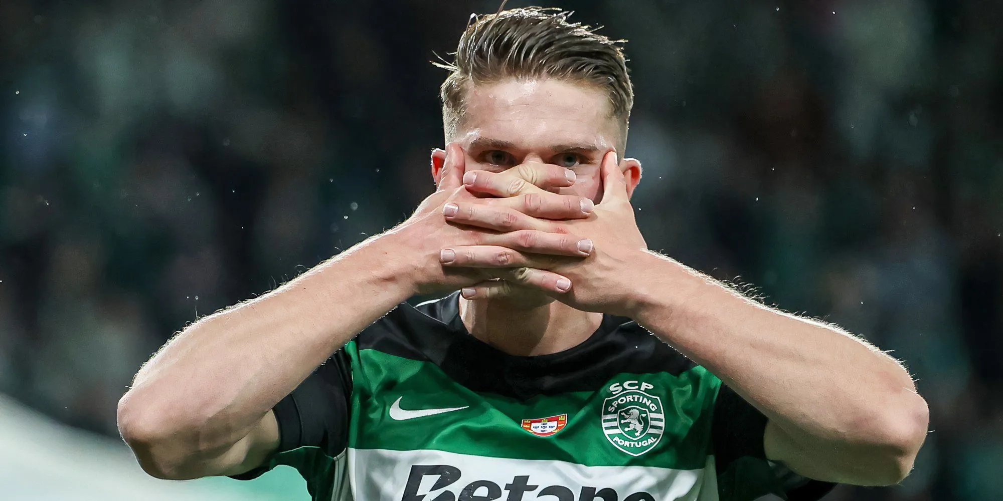 Tiền đạo Viktor Gyokeres trong màu áo Sporting Lisbon