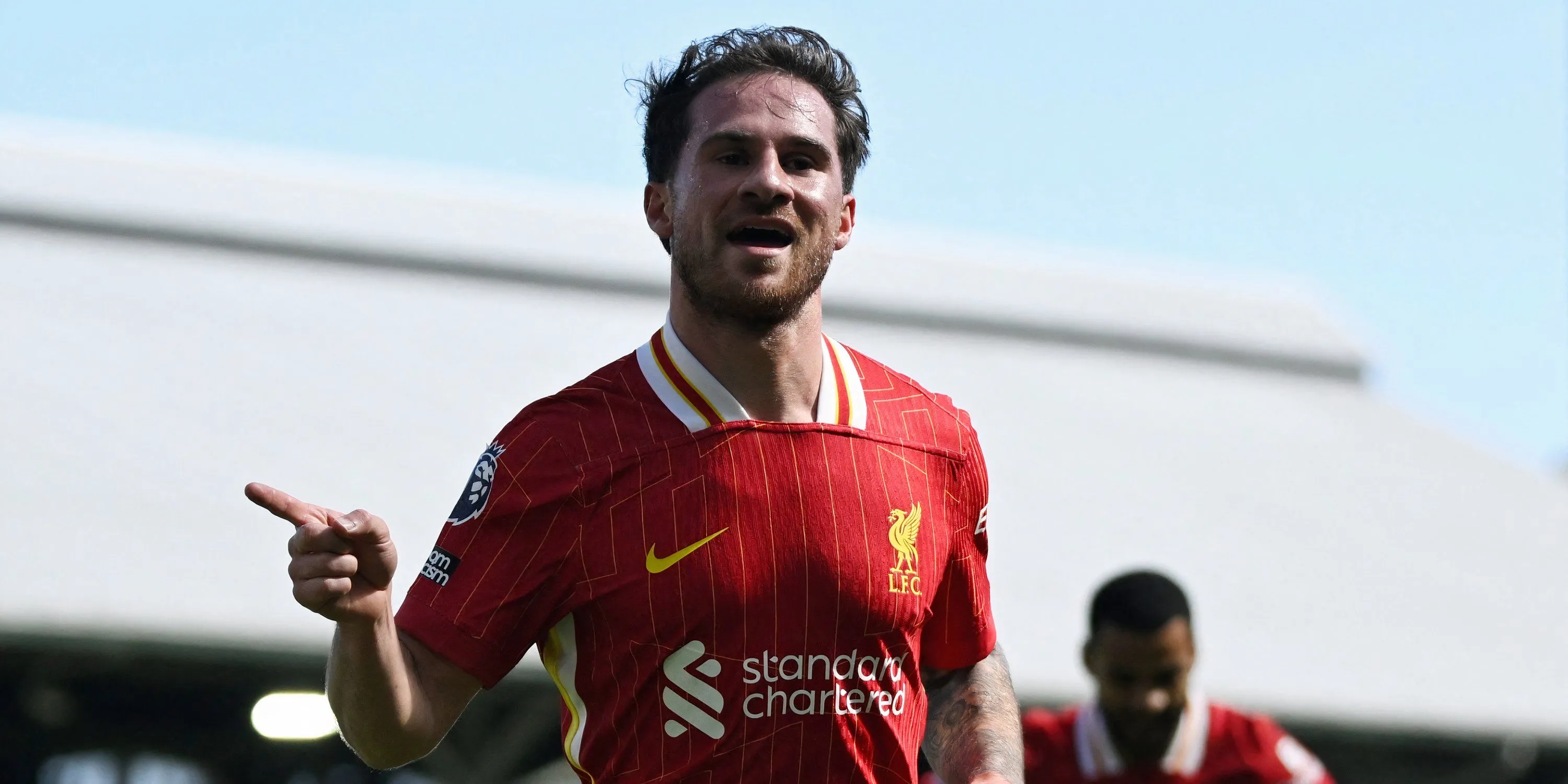 Tiền vệ Alexis Mac Allister của Liverpool trong một trận đấu