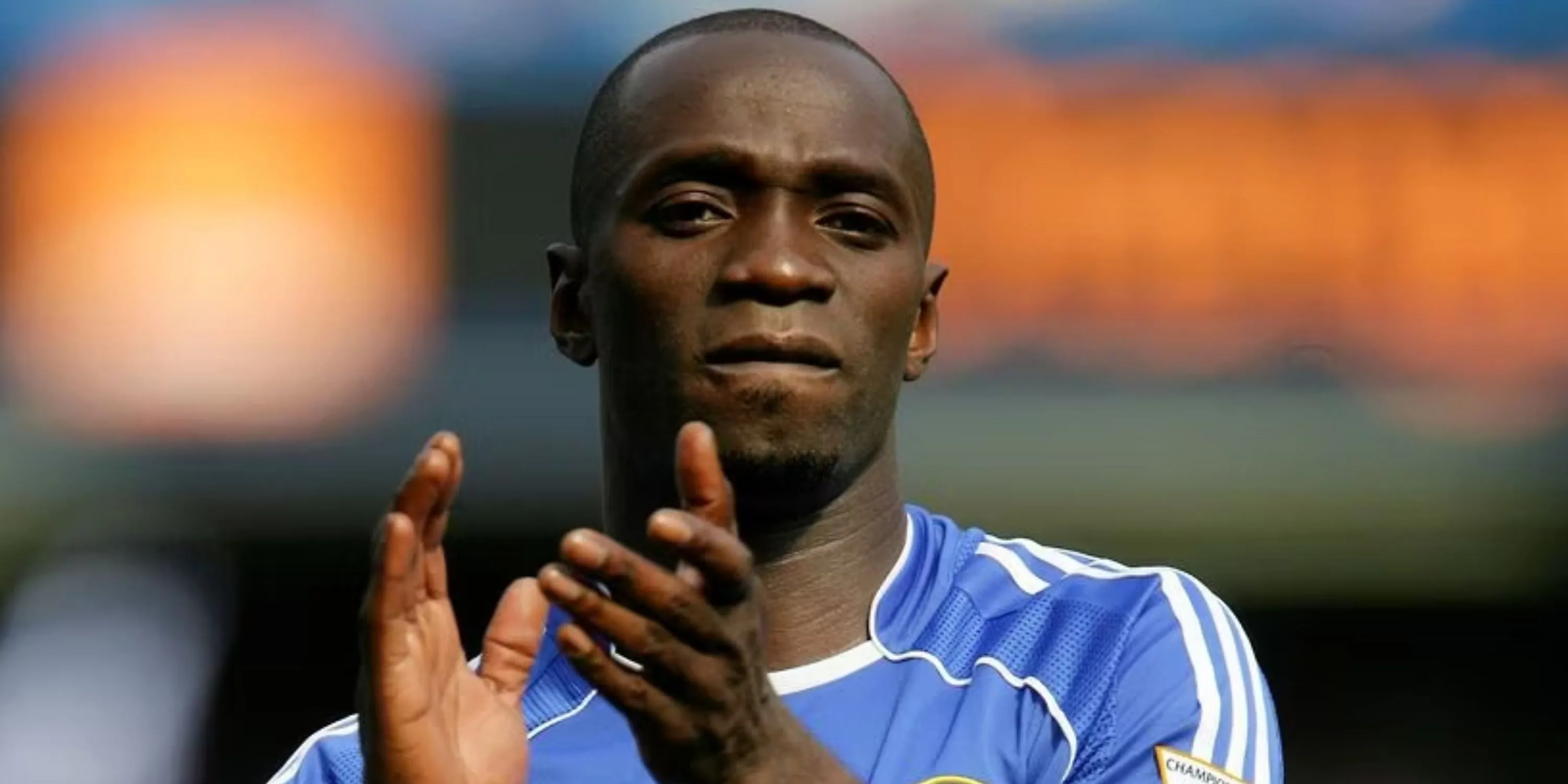 Tiền vệ phòng ngự Claude Makelele của Chelsea thi đấu tại Premier League