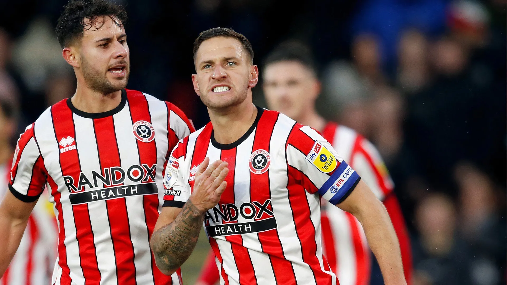 Billy Sharp, chân sút vĩ đại nhất lịch sử Championship, trong màu áo Sheffield United.
