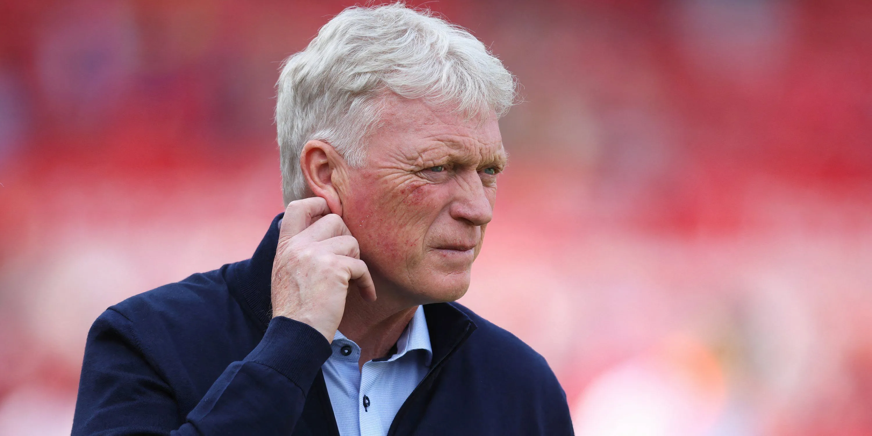 HLV David Moyes của Everton, người đóng vai trò quan trọng trong việc giữ chân Jarrad Branthwaite