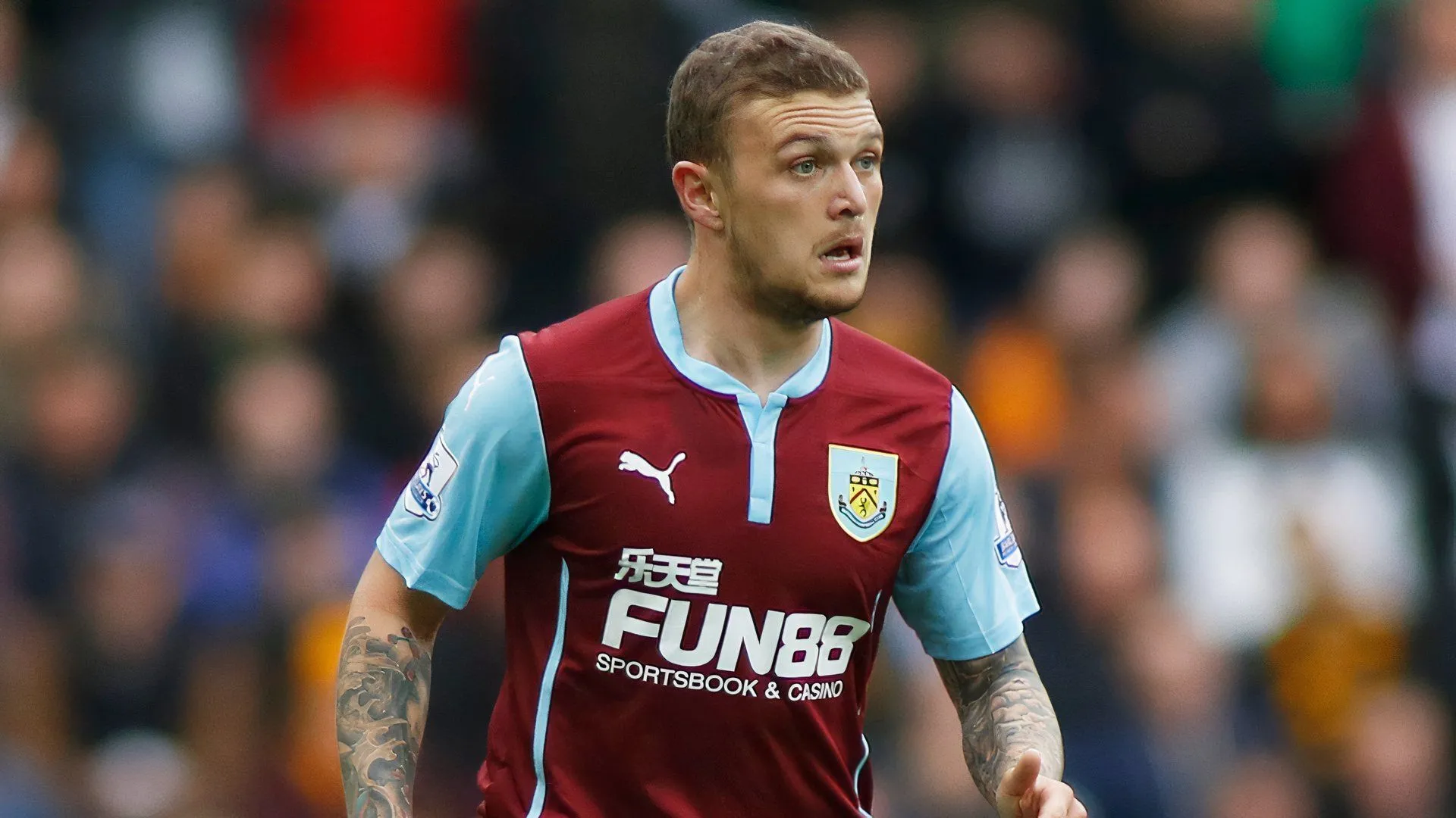 Kieran Trippier, ngôi sao hậu vệ cánh phải từng thăng hoa ở Championship trước khi vươn tầm quốc tế.