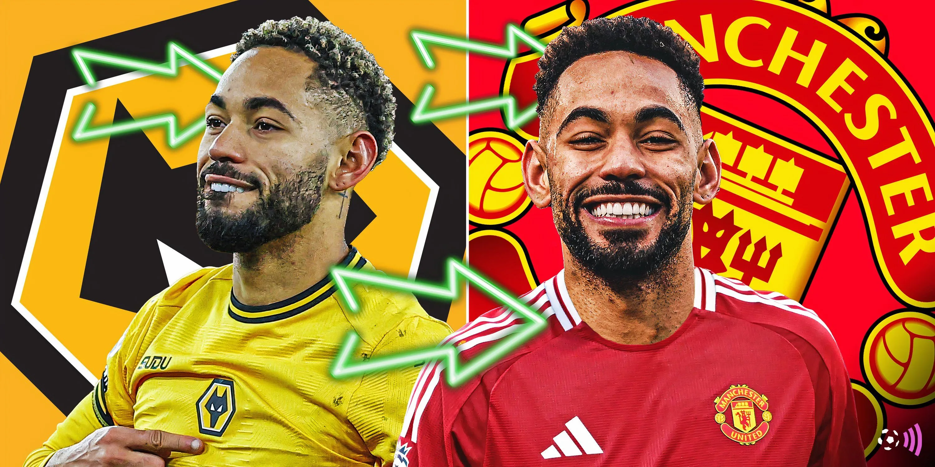 Matheus Cunha trong màu áo Manchester United, biểu tượng cho kỳ chuyển nhượng tiềm năng