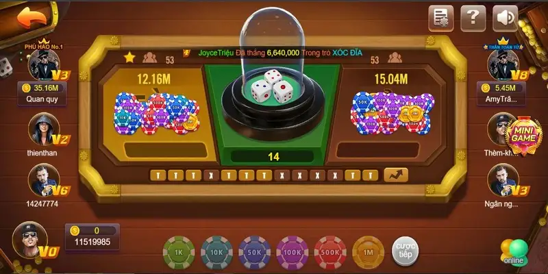 Tài xỉu VB777 – Thương hiệu game trực tuyến uy tín