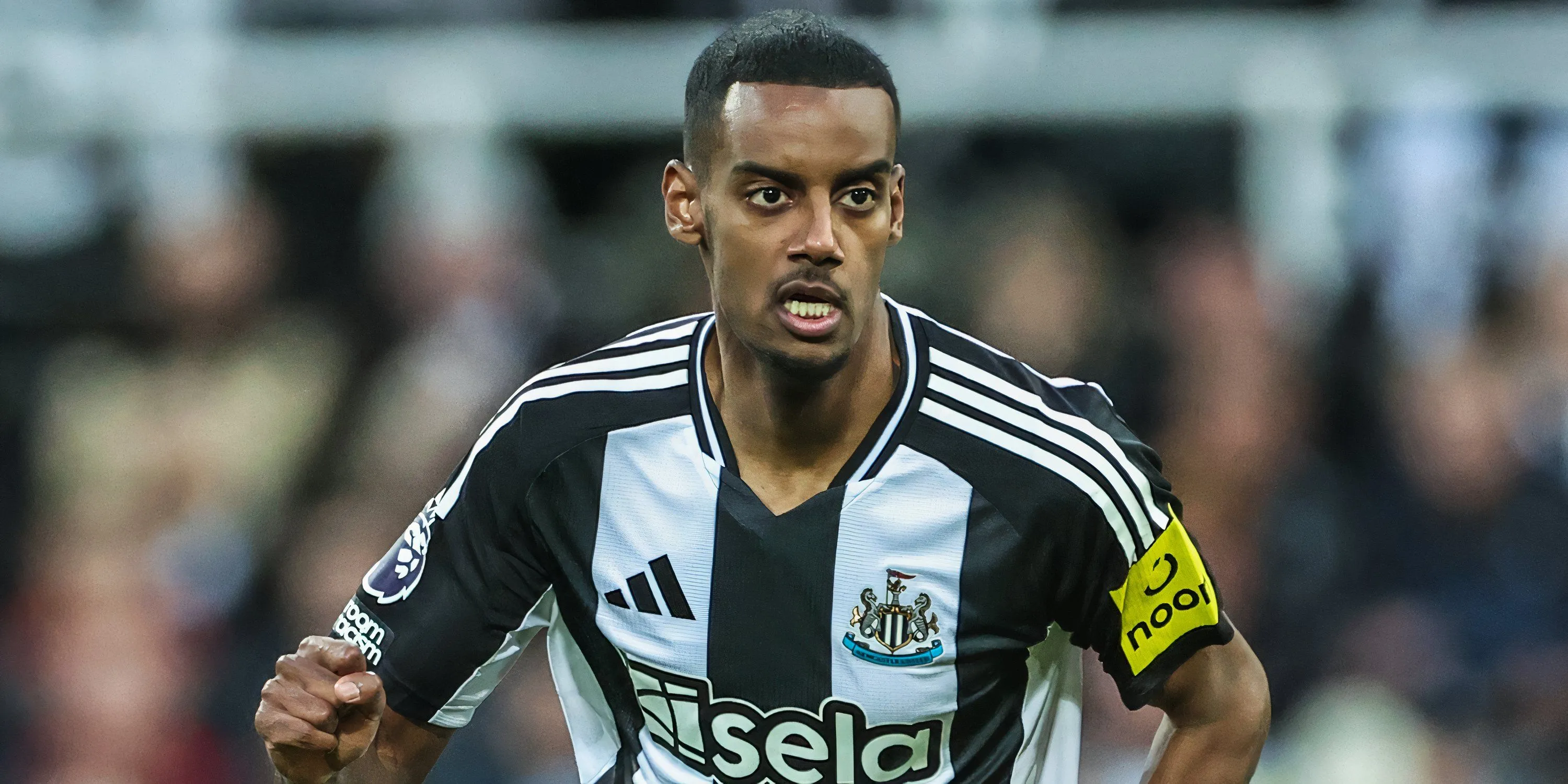 Tiền đạo Alexander Isak thi đấu cho Newcastle United tại giải Ngoại hạng Anh