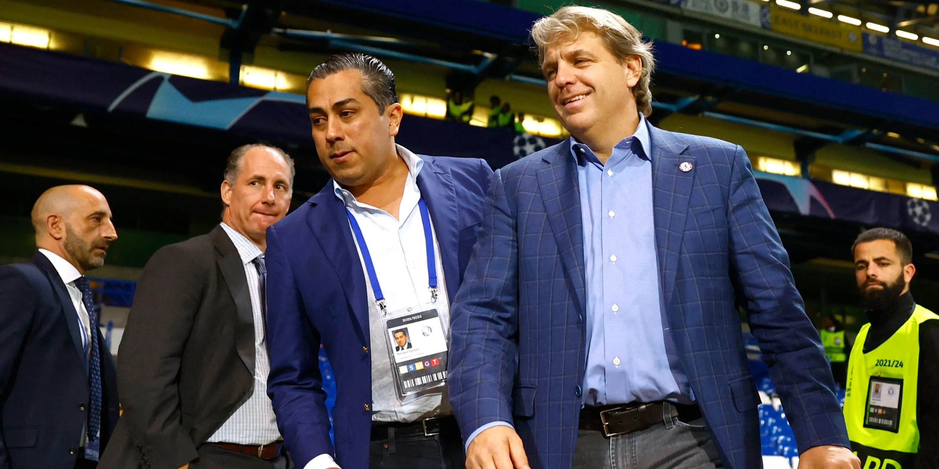 Todd Boehly và Behdad Eghbali, đồng chủ sở hữu câu lạc bộ Chelsea