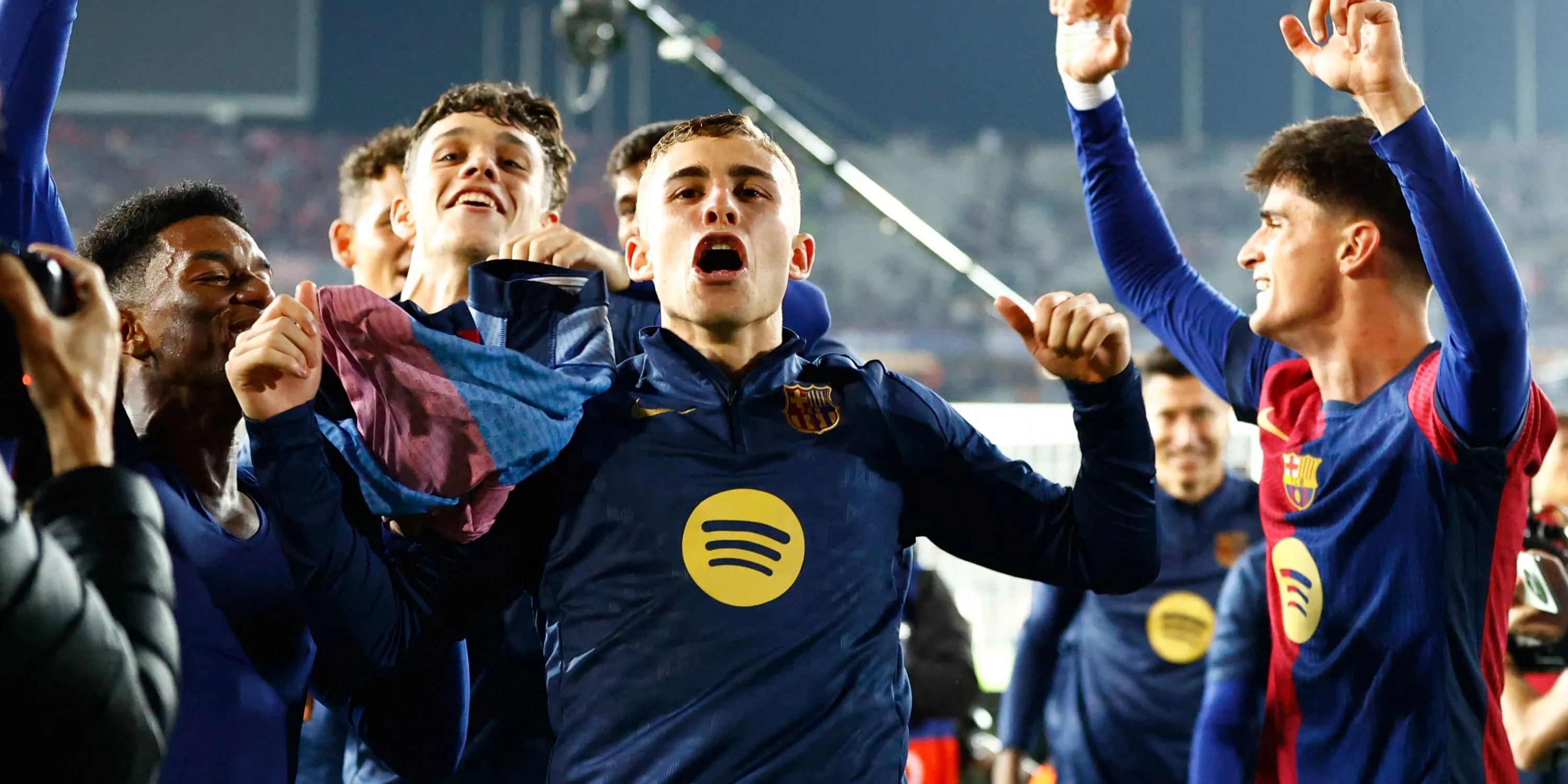 Chân dung Fermín López trong buổi tập của Barcelona