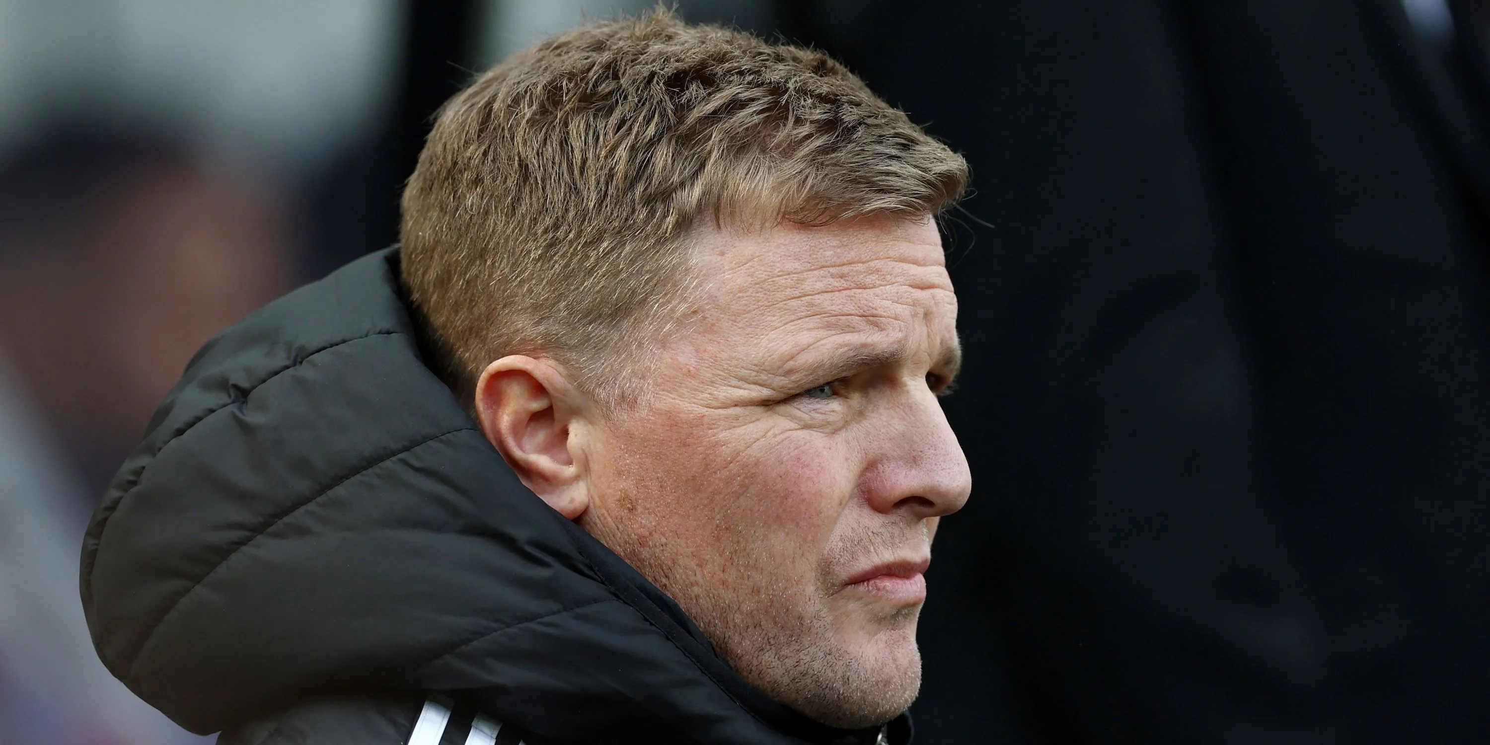 Huấn luyện viên Eddie Howe của Newcastle United trước một trận đấu Premier League