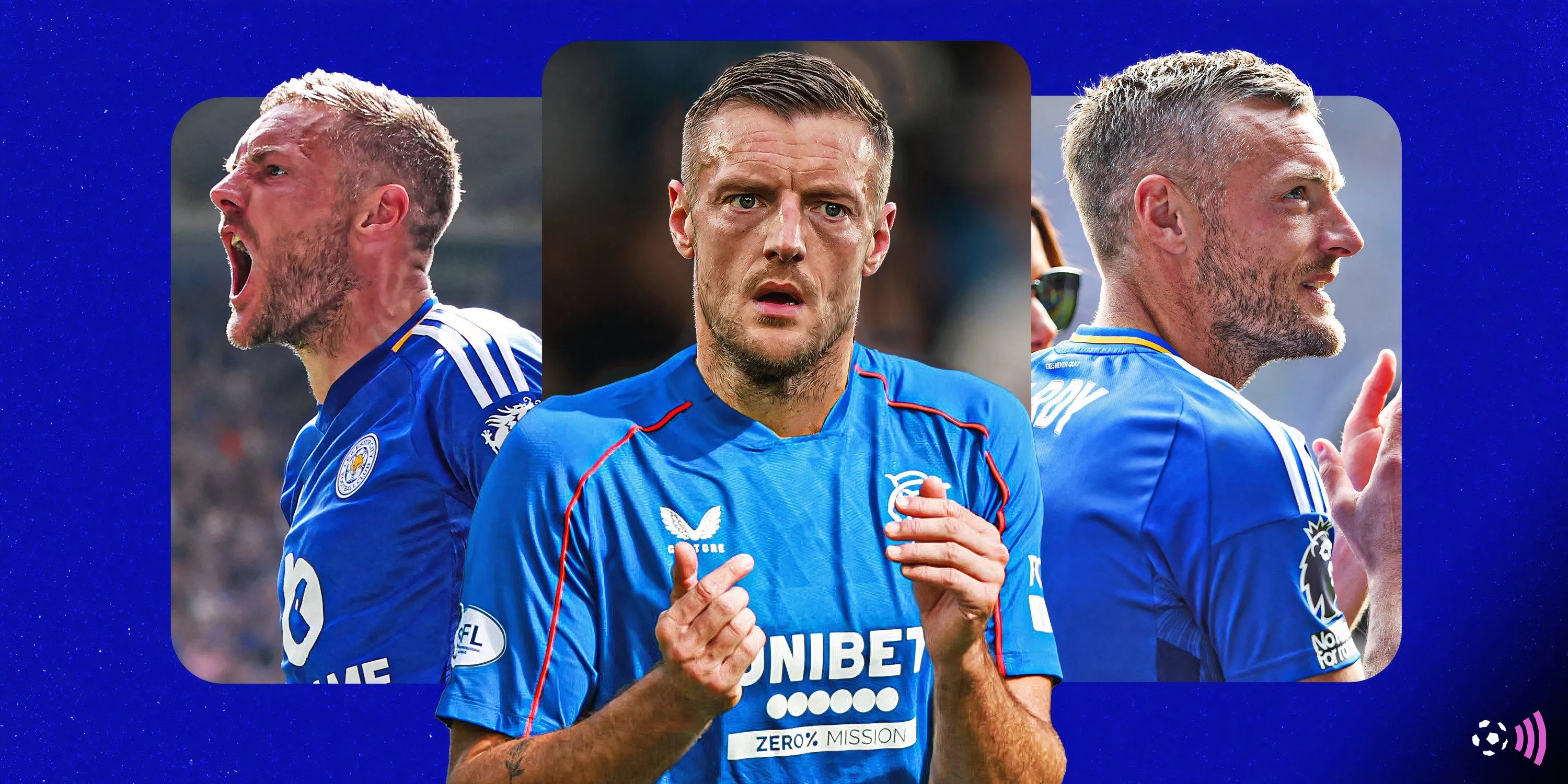 Jamie Vardy, cựu tiền đạo Leicester City, được liên hệ chuyển nhượng đến Rangers