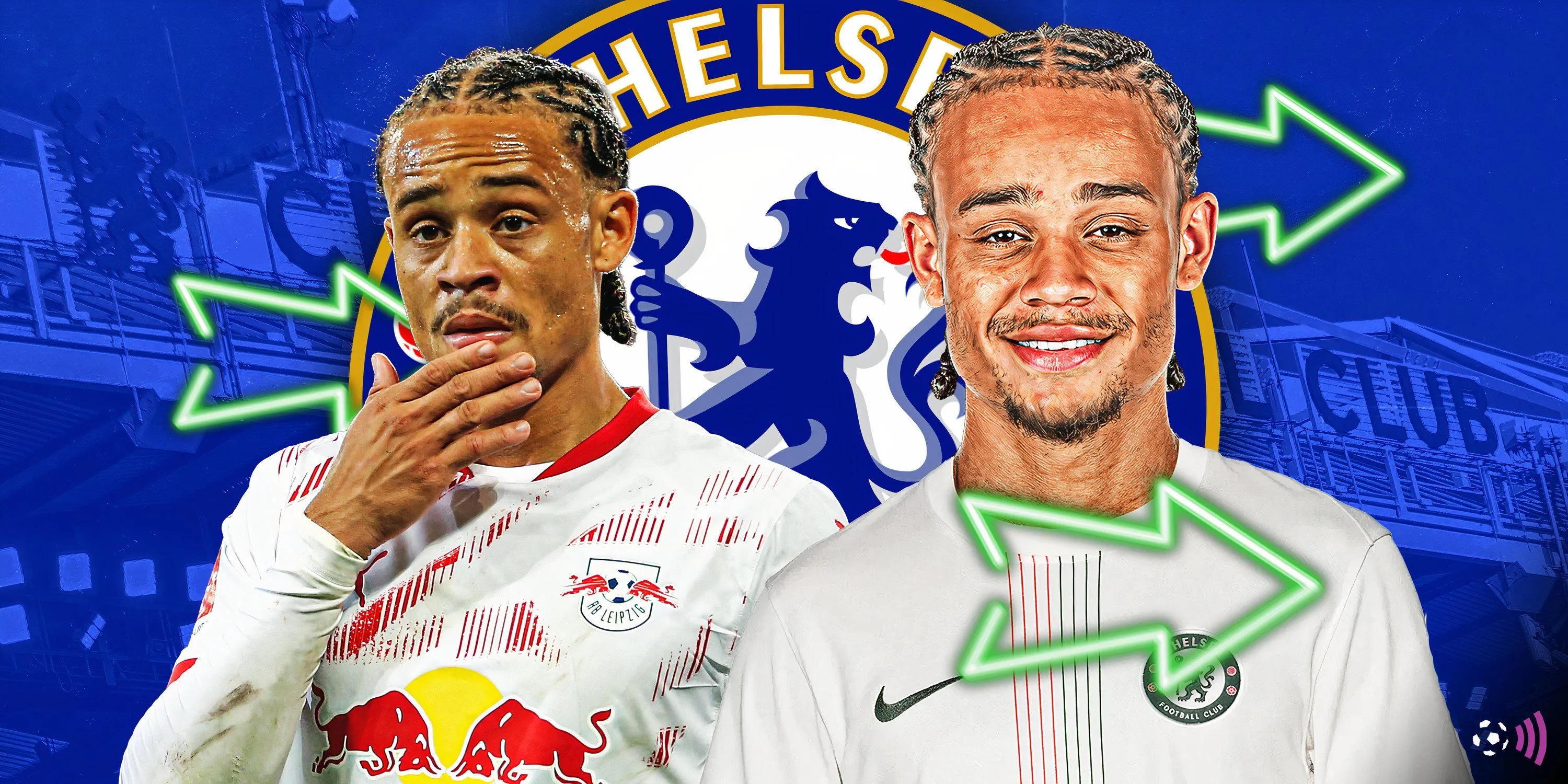 Xavi Simons trong màu áo RB Leipzig, cầu thủ được Chelsea theo đuổi.