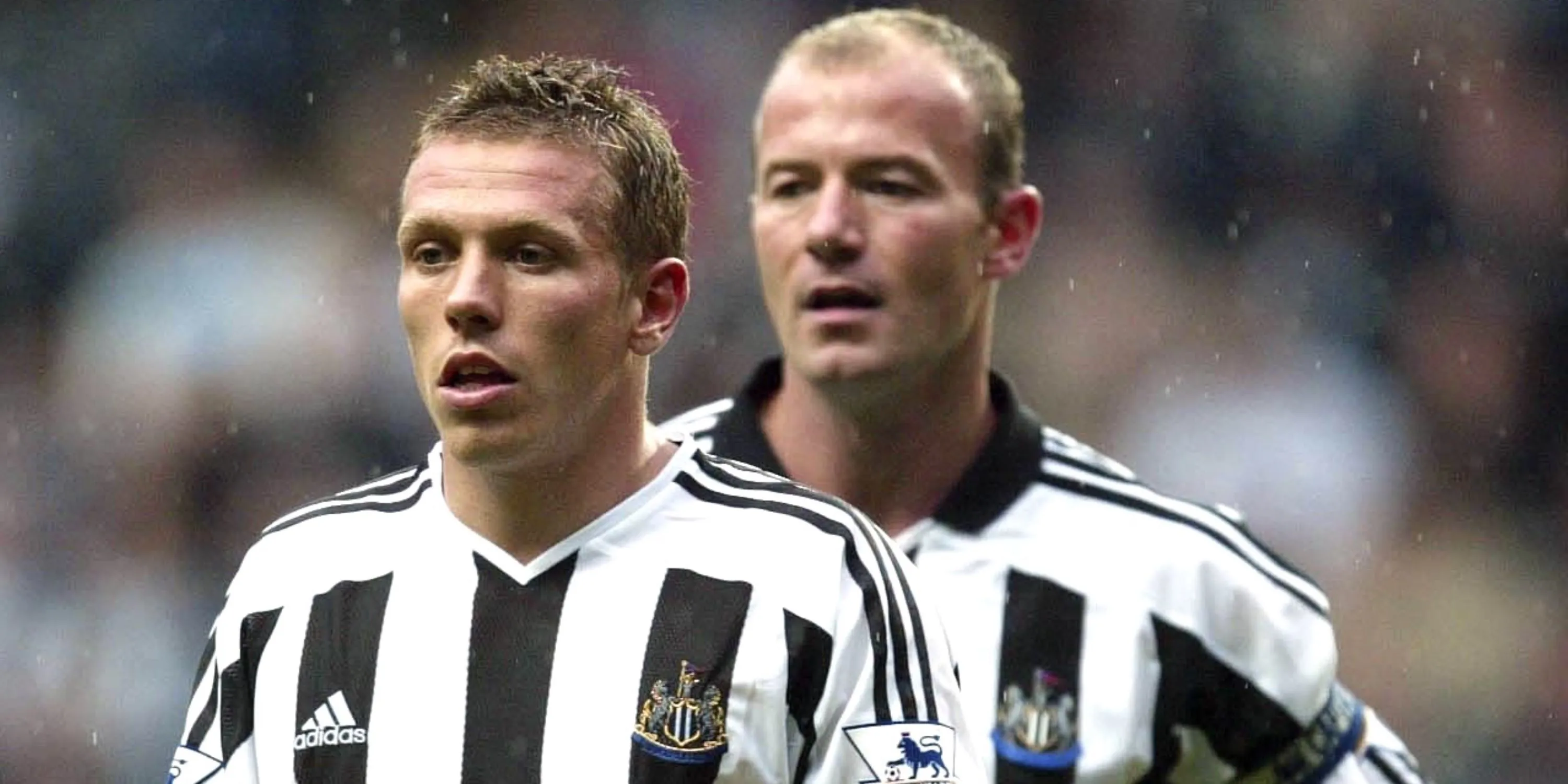 Craig Bellamy cùng với Alan Shearer tại Newcastle